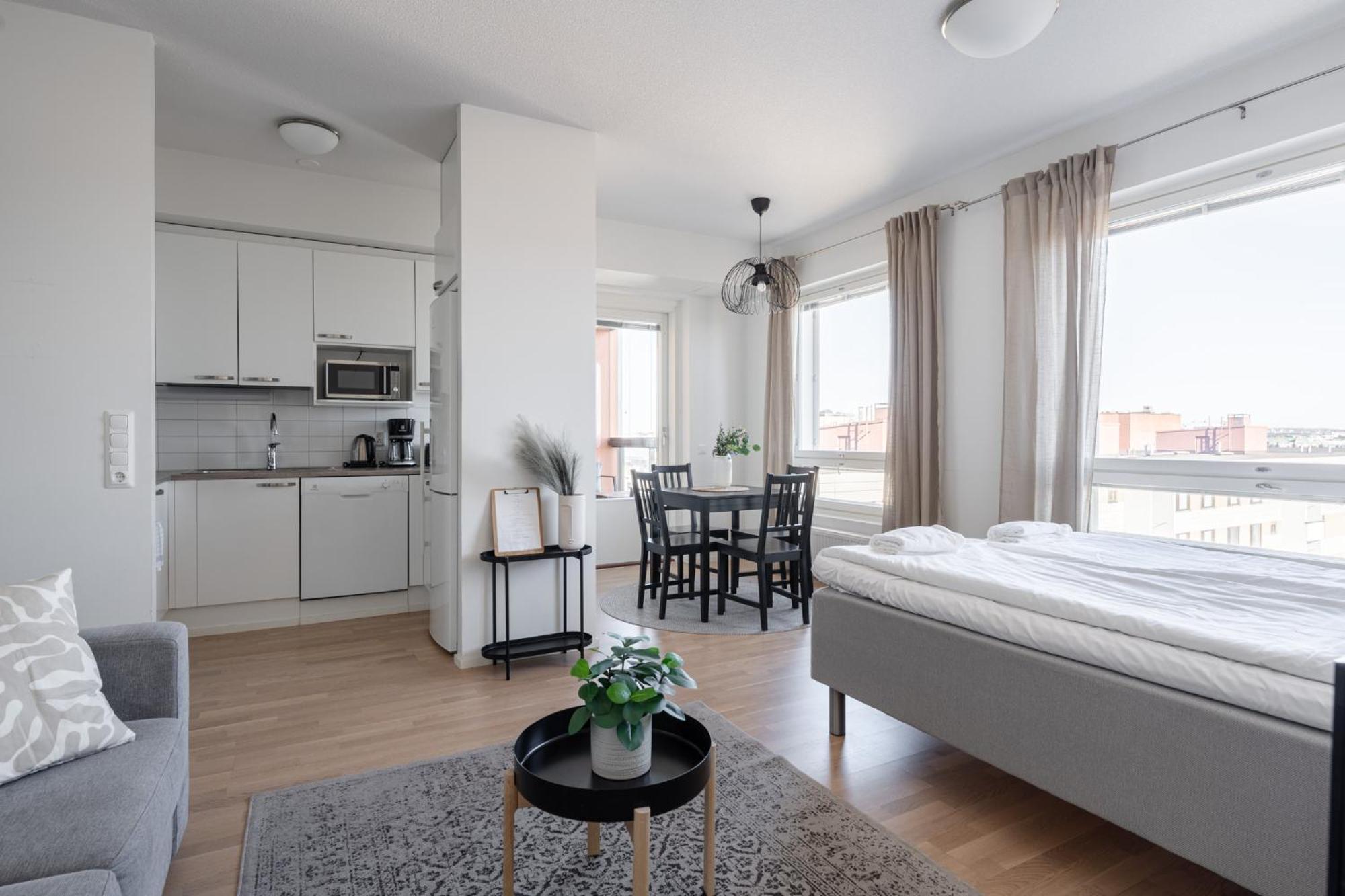 "Pyynikinkulma" - 1Br Apt With Stunning Views, Sauna & Balcony - Hosted By 2Ndhomes タンペレ エクステリア 写真